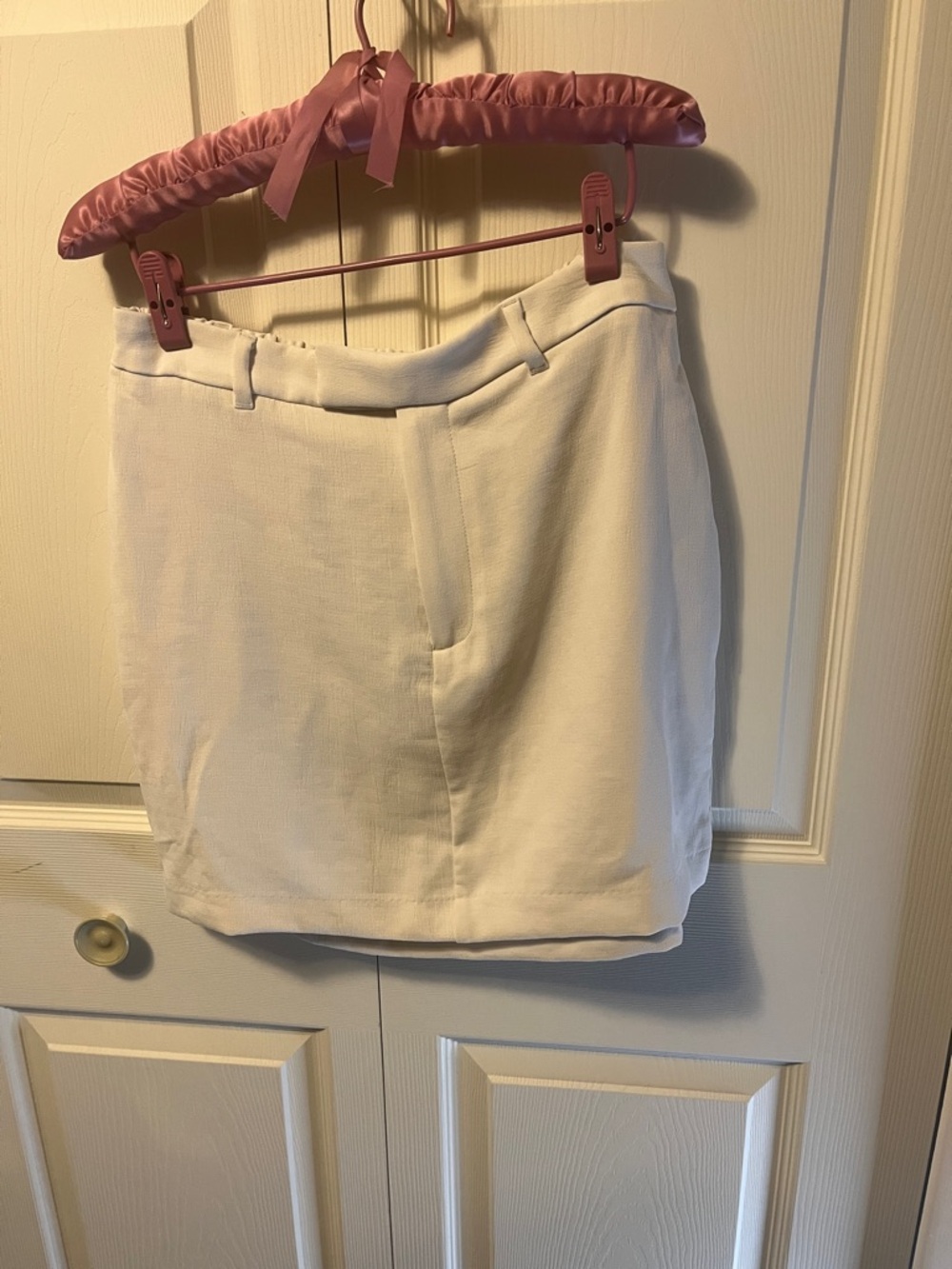 a new day White Mini Skirt